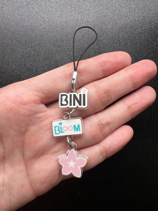 Bini phone charm