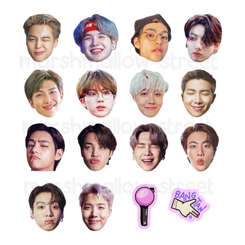 BTS faces