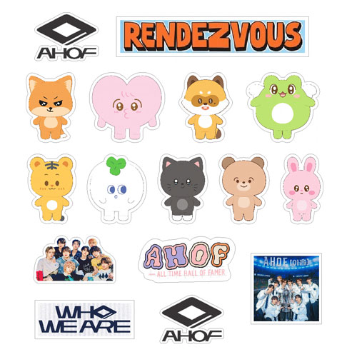 AHOF Icons shaker set