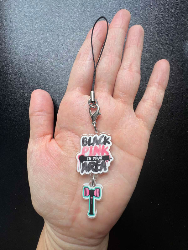 Blackpink phone charm