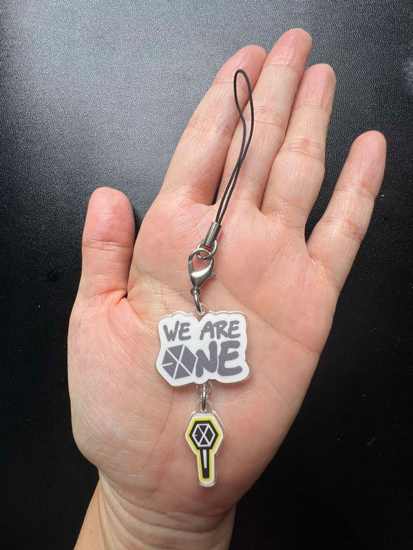 WeAreOne phone charm 