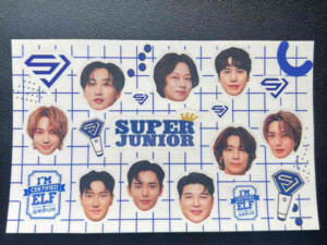 Super Junior Sticker Sheet