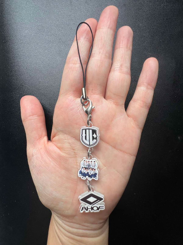 Universe League phone charm