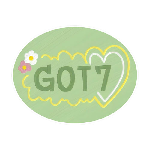 GOT7 cute 2.5inH x 3in