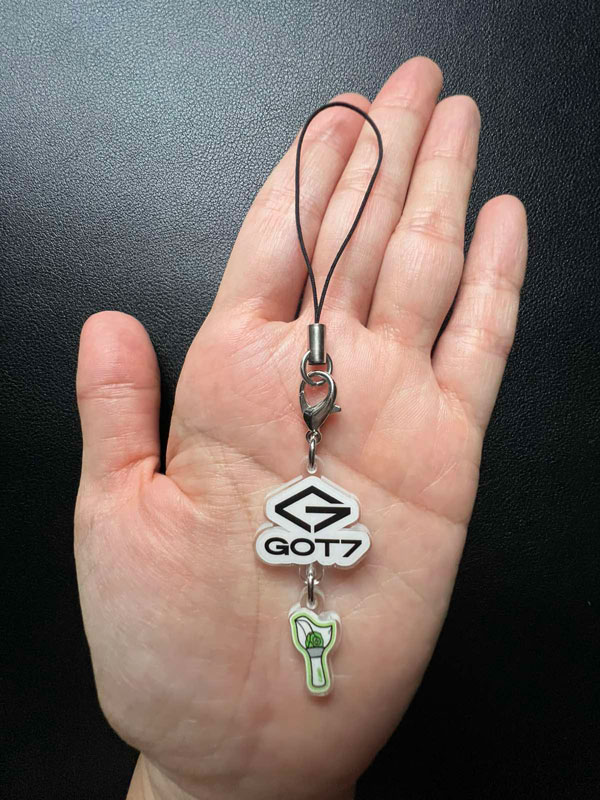 GOT7 phone charm