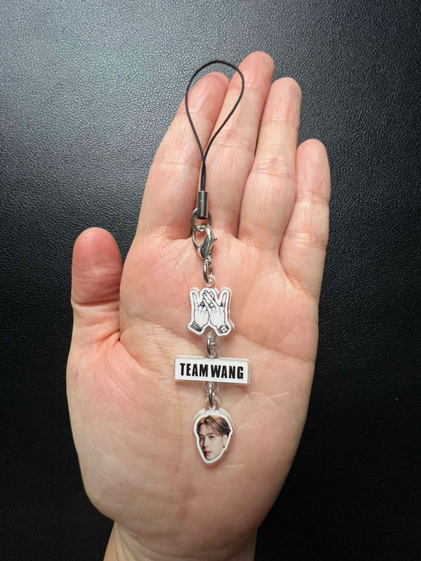 Jackson Wang phone charm