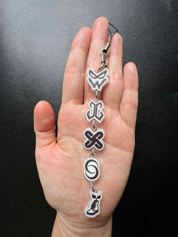 SB19 Logos phone charm